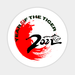 YEAR OF THE TIGER 2022 Magnet